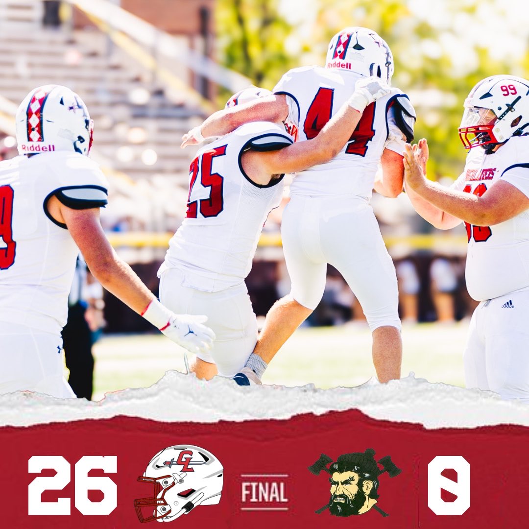 Donuts on the road! The Highlanders shut out North Plainfield, 26-0, to get back to .500 at 2-2! #CTWTD