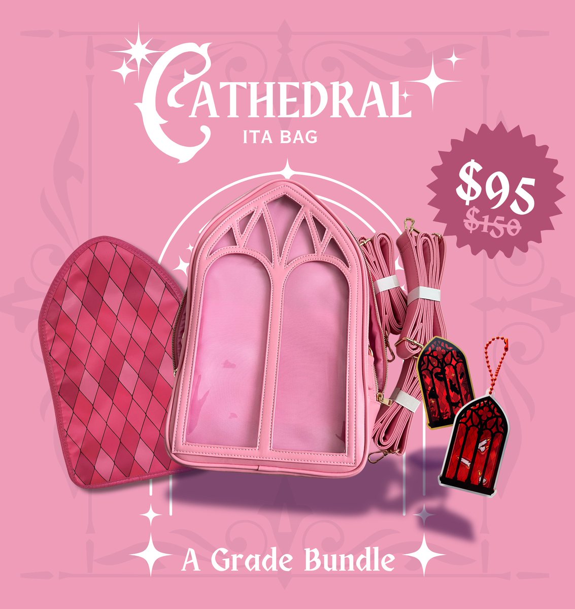 kraftopus's tweet photo. Surprise! We introduce to you our Cathedral Bag Bundle with a big discount with limited quantities so don't miss out! ✨ Available at our shop https://t.co/nU17BTzLAr