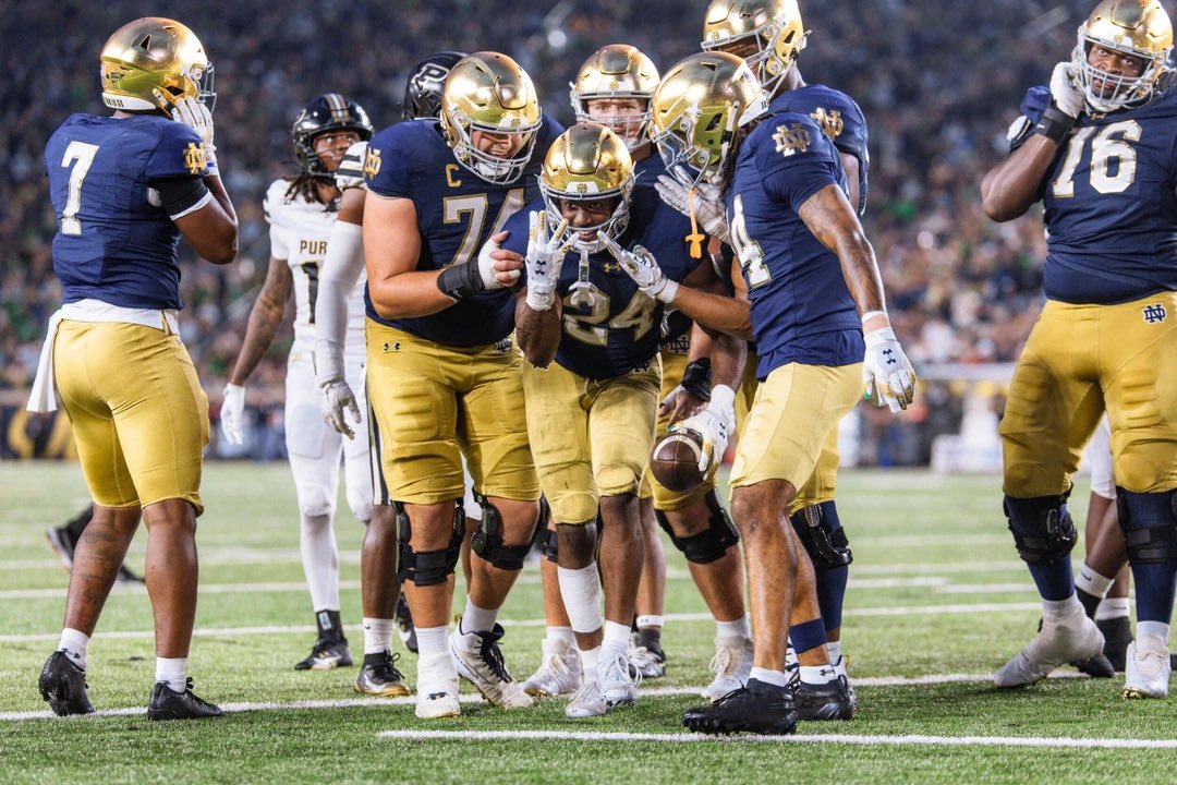 ND_Scorigami's tweet photo. ND 56 - Purdue
Final

That’s an Irish Scorigami! It’s the 738th unique score for Notre Dame since 1887.

#NDvsPurdue #NotreDame https://t.co/SiobgNO7Bz