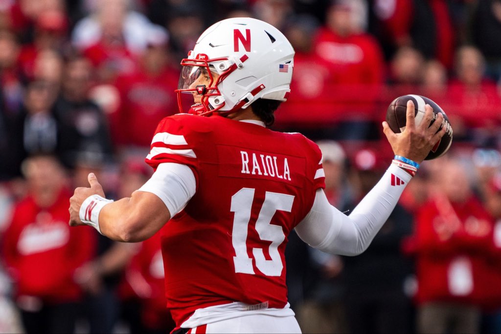 Dylan Raiola is the first quarterback to throw for 300+ yards and 3+ TDs against Michigan since Stetson Bennett in 2021.
QB was not the issue today for Nebraska