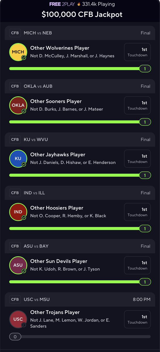 $100,000 at 8PM???? 😳😳😳

#prizepicks #gamblingx