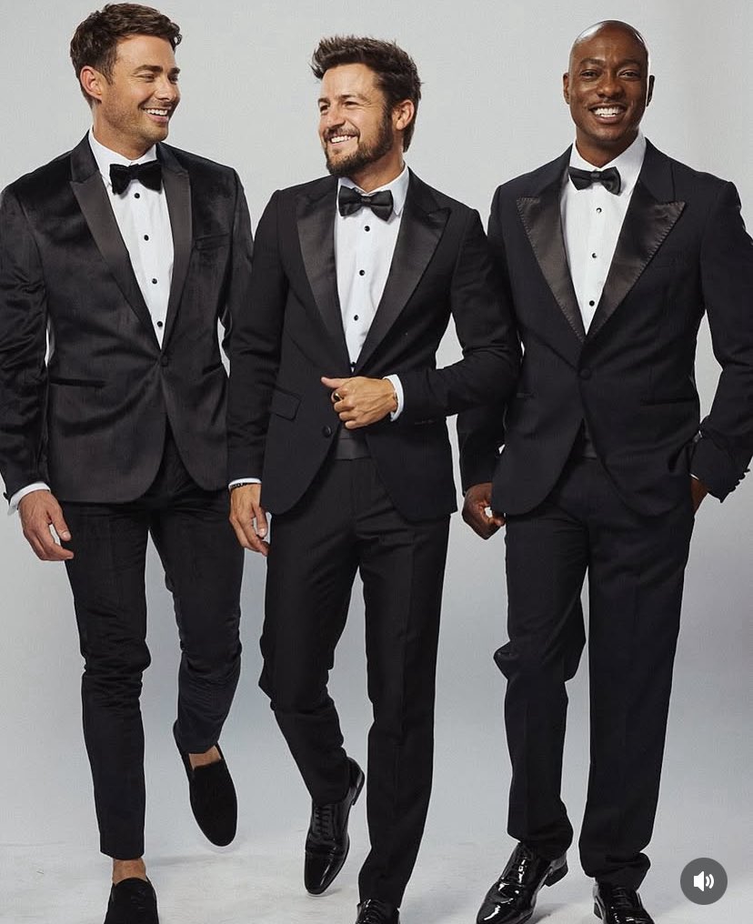 joyceshing's tweet image. Watching the last of trilogy movie with #tylerhynes #Groomsmen:LastDance #HallmarkChannel. Loving it!