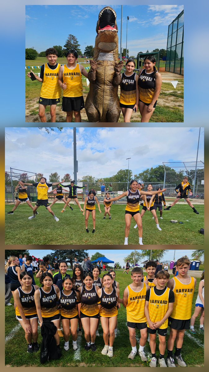 7 <a href="/HHSHornets1/">Harvard High School</a> runners smashed last year’s times at the Woodstock Byrnefest XC Invite! 3 medalists (Brenda Garcia, Fernanda Rojas &amp; Diana Hernandez) and 9 PRs in the 3-mile! Proud of their grit and the joy they brought to the course. <a href="/D50Athletics/">Harvard Athletics</a> <a href="/HarvardD50/">Harvard CUSD 50</a> <a href="/DrVickiLarson/">Dr. Vicki Larson</a>