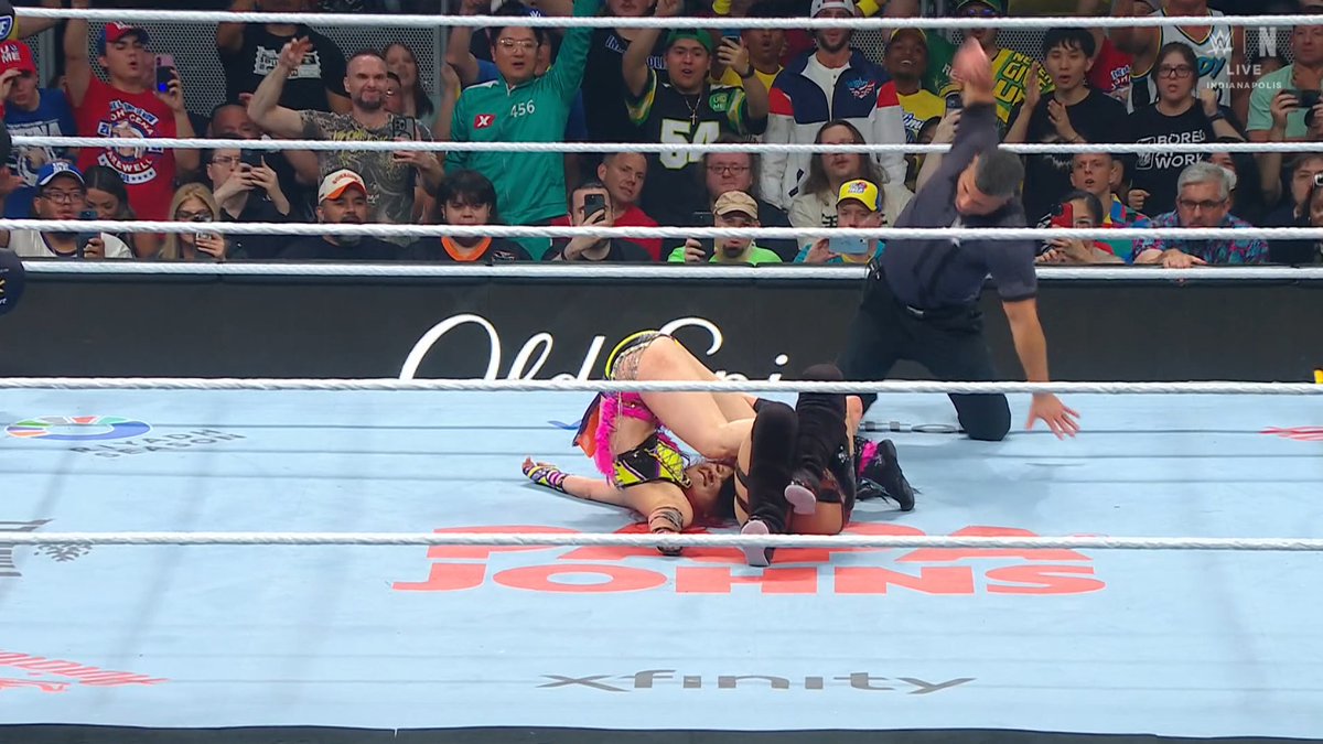 LuigiWrestling's tweet photo. STEPHANIE VAQUER ES LA NUEVA CAMPEONA MUNDIAL DE WWE

QUÉ BARBARIDAD DE FINAL #WrestlePalooza https://t.co/t3n29p2kCw