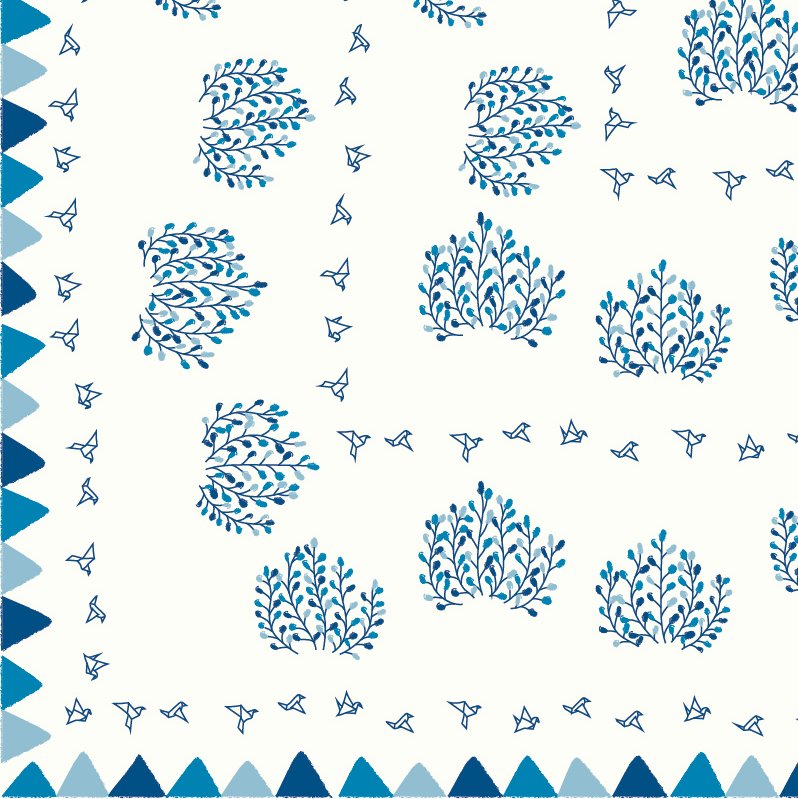 fabula_artwork's tweet photo. A Garden with Origami Birds in Flight https://t.co/uLcQyPYPhk