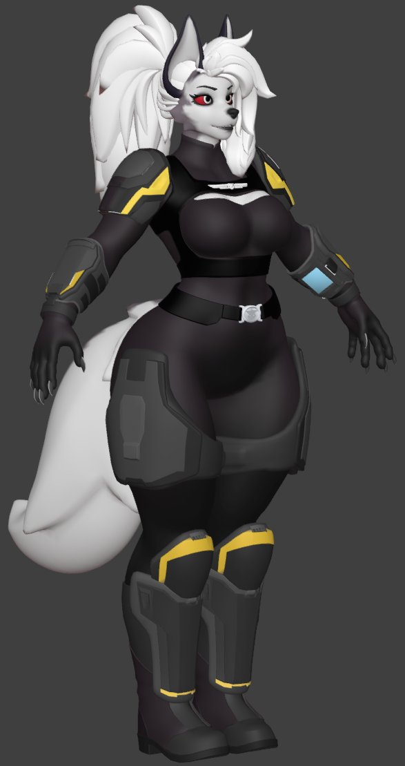 Which armor are you guys picking?
 #loonafanart #Helldivers2 #blender3d