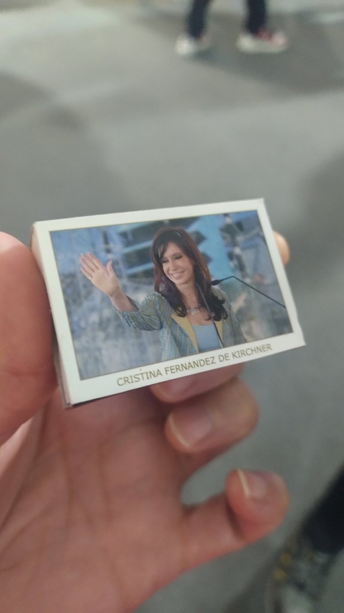 #CristinaEsInocente lo mejor que encontré en la feria del Libro de Nqn