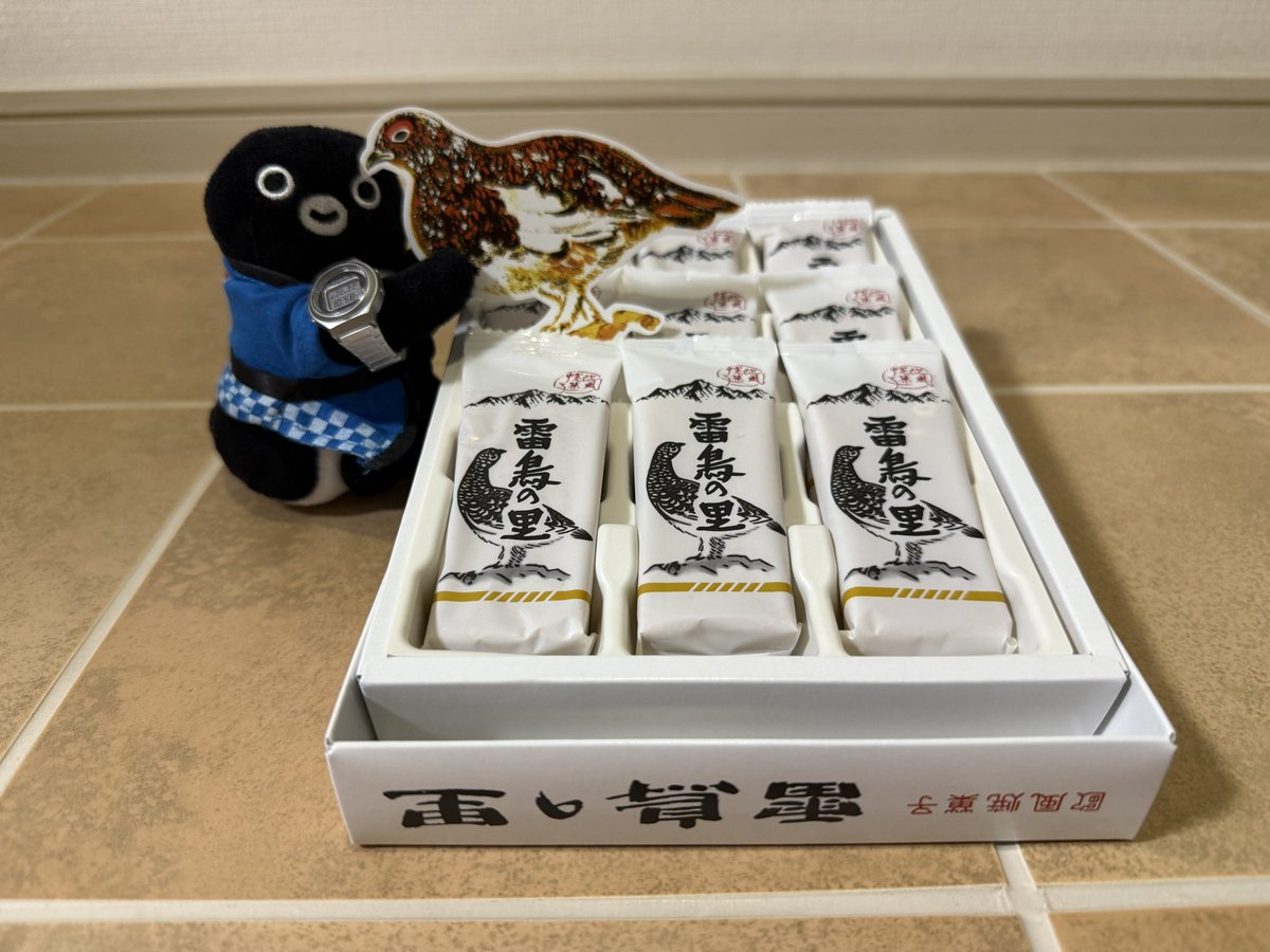 🐧 近くのお店で売ってたよ

🐧 らいてふさん、つつかないでね