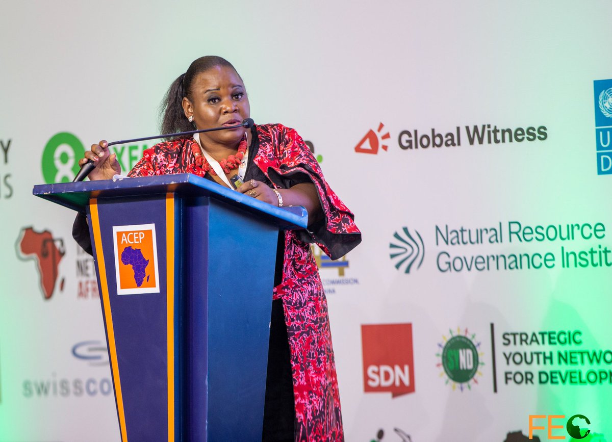 WIM_zimbabwe's tweet photo. Day 2 at #FEC2025 in Accra Ghana  WIM Zimbabwe hosted a side event: “Women Leading the Future of Energy: Stories from the Mining Sector”

Women driving the just energy transition,Inclusivity, gender equity in mining &amp;renewables, Stories of resilience &amp; leadership across Africa https://t.co/NTn7rW3FOG