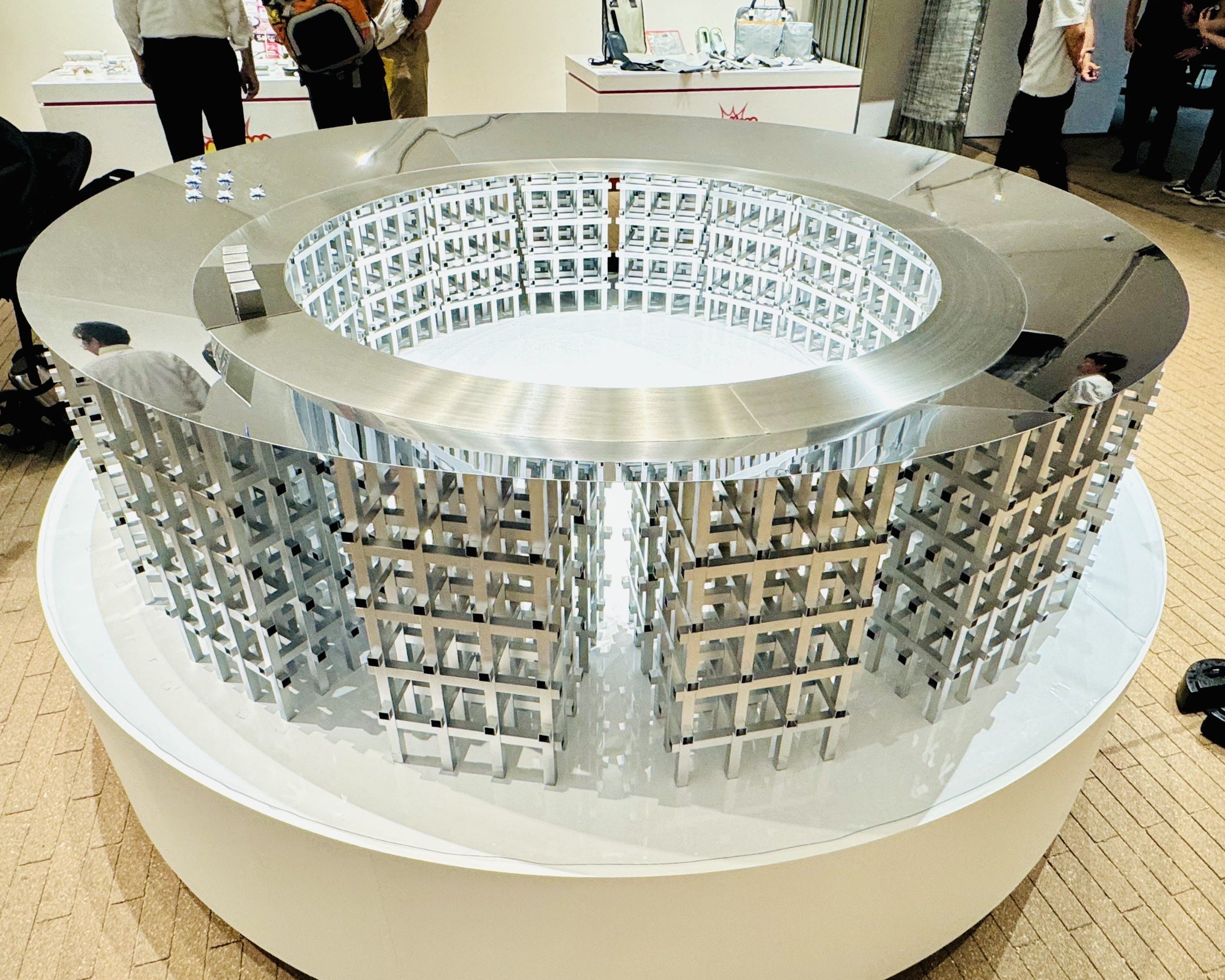 関西万博　大屋根リング模型キッド 大阪関西万博 大屋根リング木製模型キット【シリアルNo.777】 大阪関西