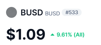 arbitrage is my old job $BUSD