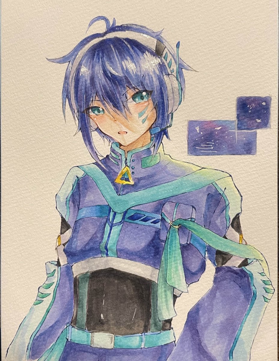 宇宙サイバー系男子🌌

#アナログイラスト #イラスト #コピック 
#絵描きさんと繋がりたい #私の絵柄が好みって人にフォローされたい