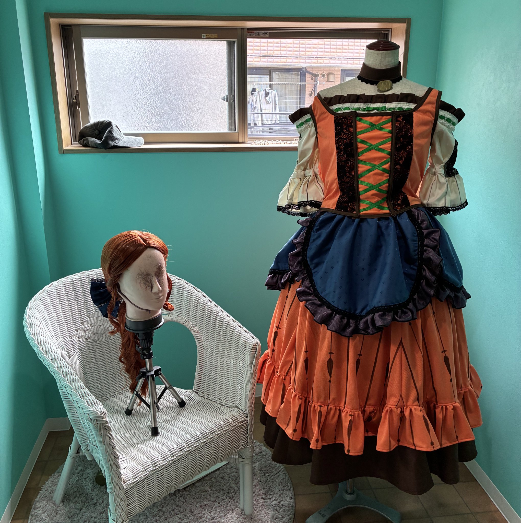 オレンジ フレンジー 海賊ダンサー Into the Frenzy 衣装 dハロ 海賊 ダンサー Into the Frenzy フレンジー 衣装 仮装 dハロ