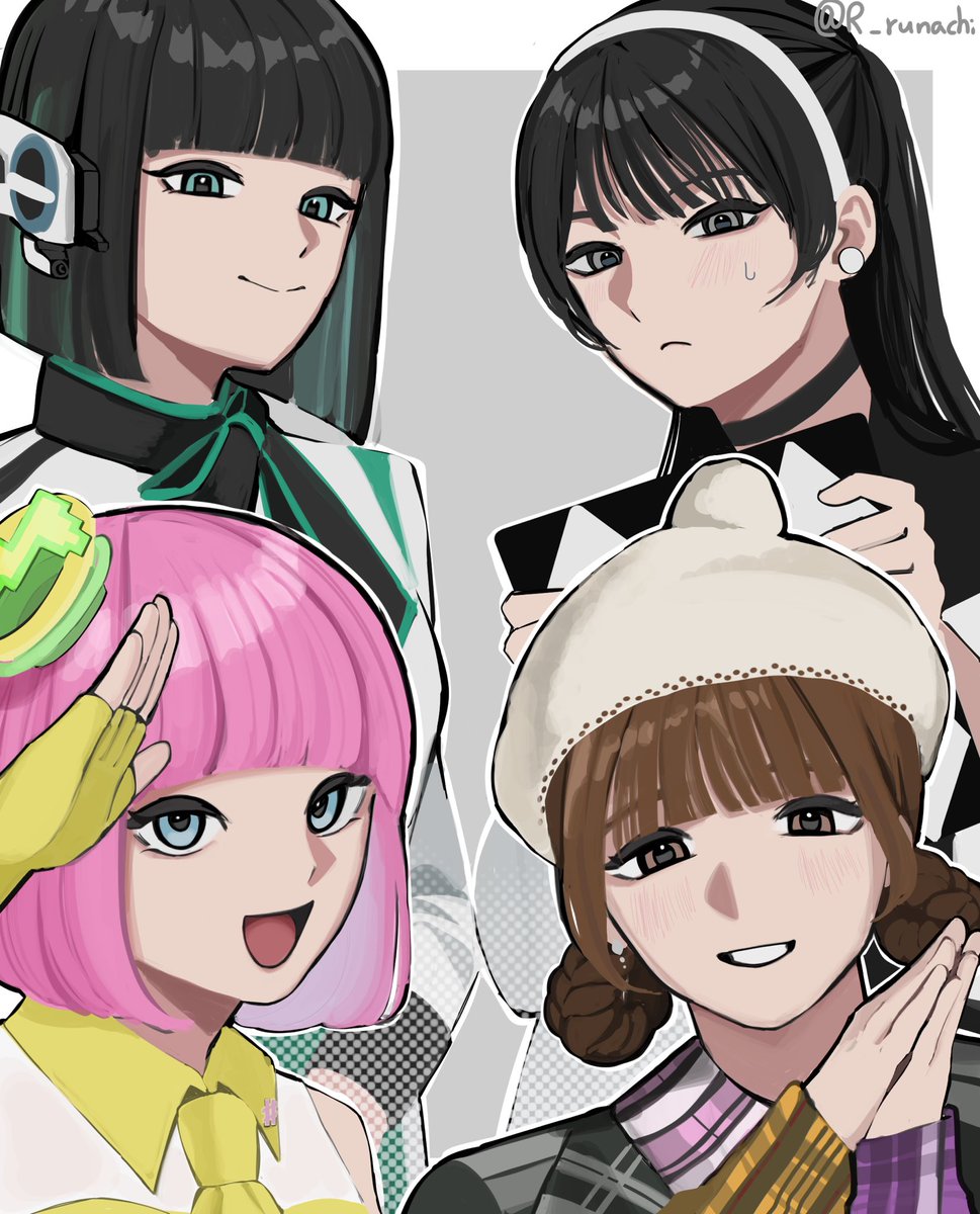 R_runachi's tweet photo. Heroines♡ https://t.co/4wPjHTDhJc