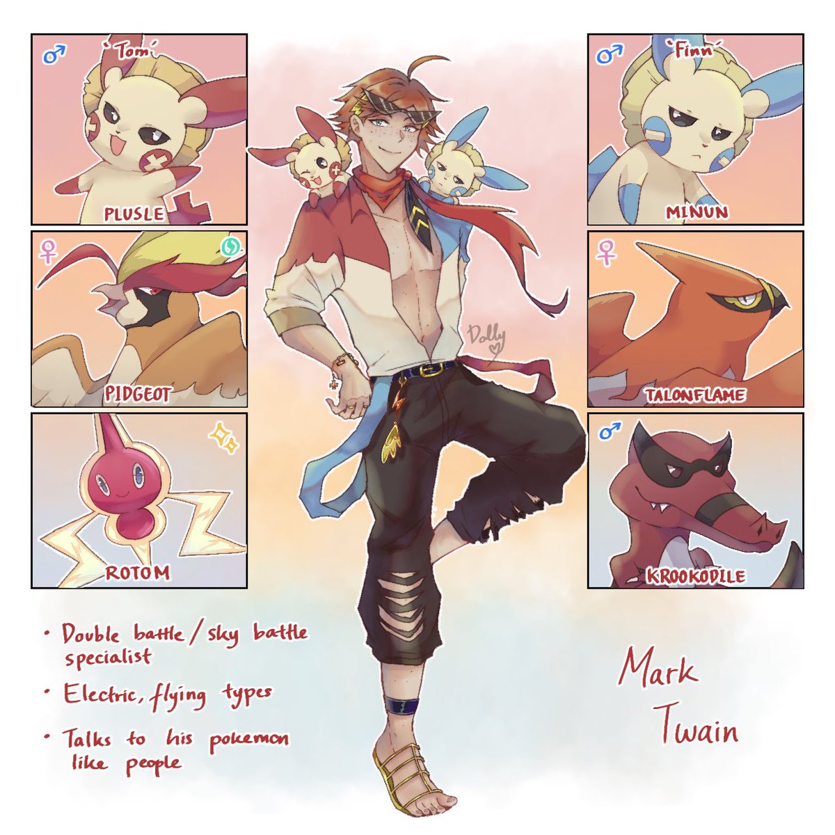 ragdol_ly's tweet photo. Guild Pokemon AU 💫

Part 3: Mark, John and Lovecraft

And that’s them all :D
#bsd #bsdguild #pokemonau https://t.co/A3eSJSUdXM