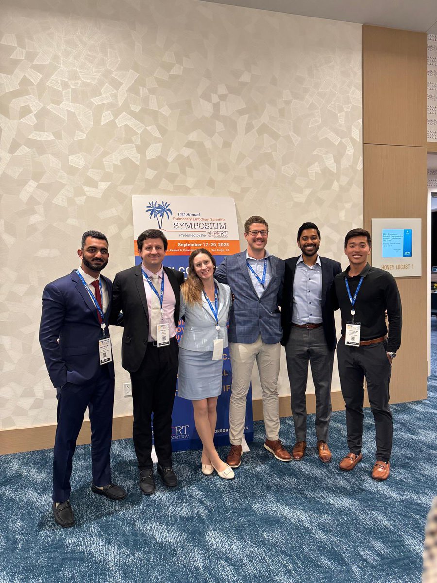 <a href="/PERTConsortium/">The PERT Consortium®</a> #PERT2025 is a wrap! Amazing time in San Diego learning about the cutting edge in 💓🫁 #PE management, connecting with national/intl mentors, and hanging out with the #PERTTrainee council! See you next year in Boston!