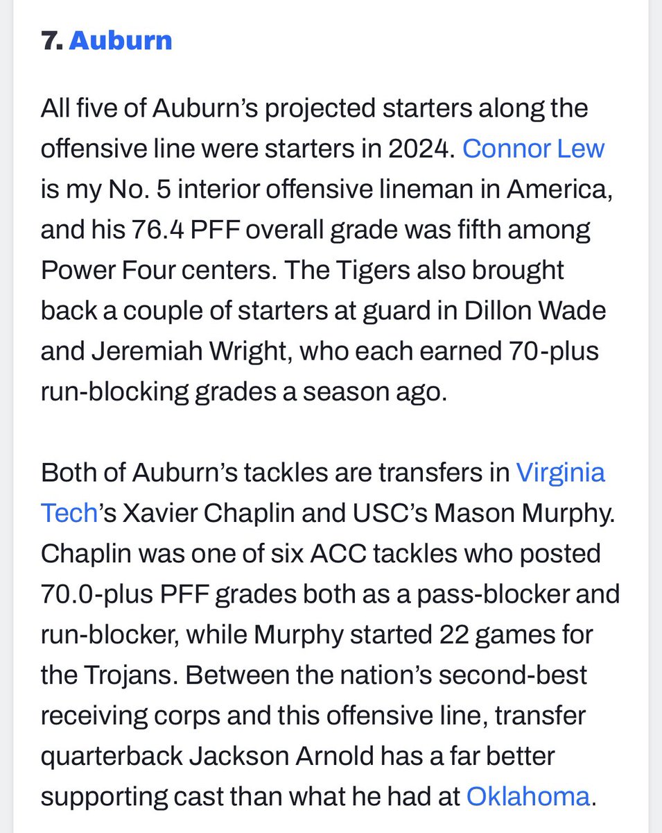 Sooners defense just put up 🔟 sacks against the 7th best Offensive Line in the country according to PFF.

That’ll play 🤌