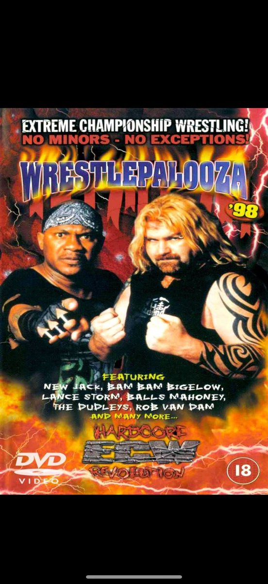 I think I put on the wrong event #Wrestlepalooza