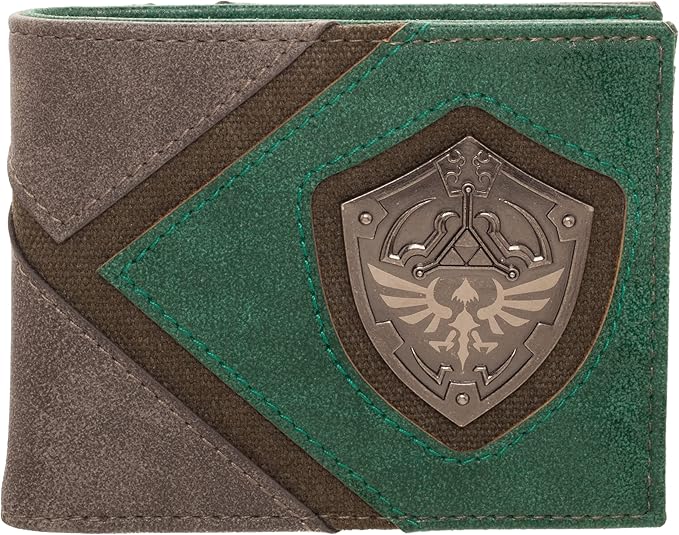 Awesome #Nintendo #Zelda Bifold Wallet. amzn.to/42pEhrx
