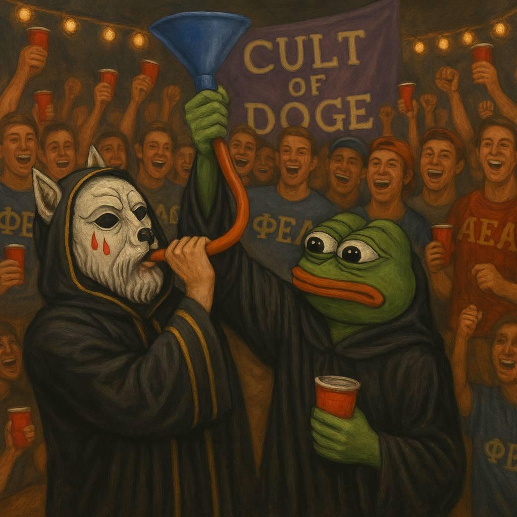 CULT DOGE is only in day 2 and we're already getting pretty wild...  join us.
 
                                    $COGE

ca: 0x82891ec9aa9a807d95b66983528fa157425a2515
tg: t.me/COGE_CTO