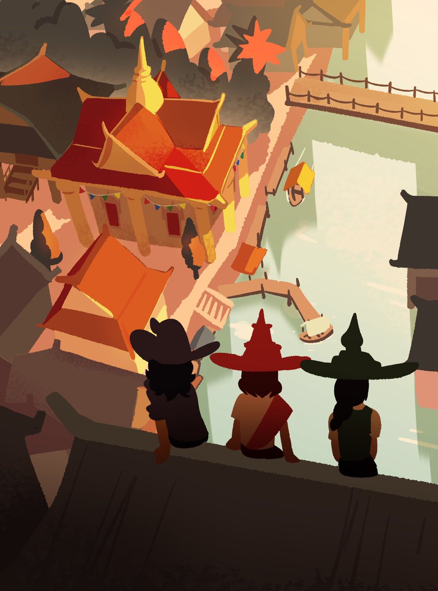 Safe ride home
From Nompang Studios

Teheeuee 🧹🐈‍⬛