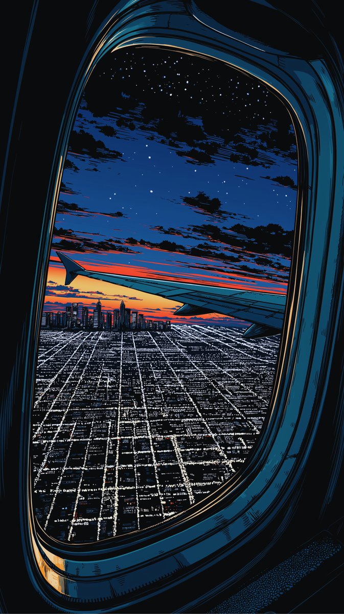 Nightfall  🛬 🌇