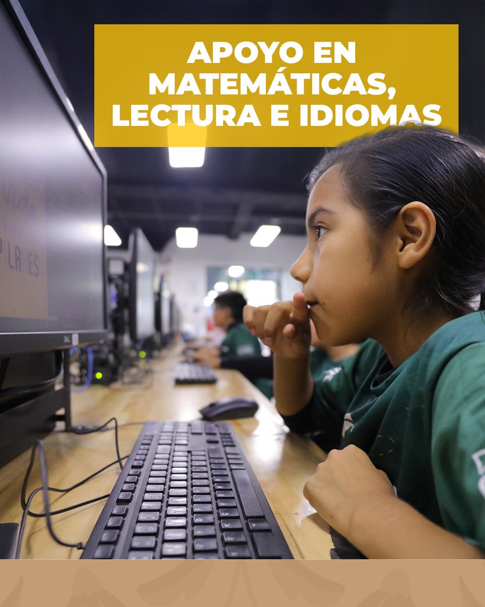 ClaraBrugadaM's tweet photo. En los #PILARES de la #CapitalDeLaTransformación siempre encontrarás alguien que te apoye a alcanzar tus metas académicas. La asesoría escolar es gratuita, cercana y para todas y todos.
Estamos comprometidos con garantizar el acceso a la educación y brindar acompañamiento para que nadie se quede atrás en su formación.