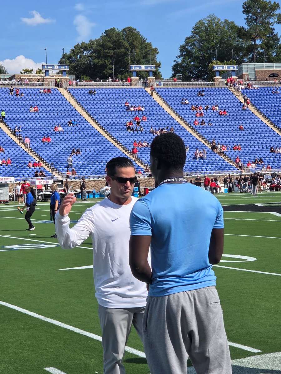 Sammy Dantonka (@sammy70595796) on Twitter photo Had a great time today at Duke University, I appreciate the game day invite from <a href="/Coach_Bower/">Coach Harland Bower</a>, I enjoyed the game. <a href="/coach_U/">Mike Ewing</a> Had a great time today at Duke University, I appreciate the game day invite from <a href="/Coach_Bower/">Coach Harland Bower</a>, I enjoyed the game. <a href="/coach_U/">Mike Ewing</a>