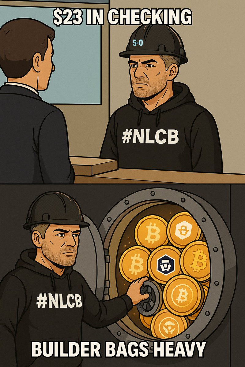 CryptoCarptr's tweet photo. Fiat poor, crypto bags heavy. 🧱⚡
Not rich… but there’s definitely some truth in this image 😂

#BuildersHub #CryptoMeme #DYOR #CROFam #CryptoLife https://t.co/ZJ2fPAW8n4