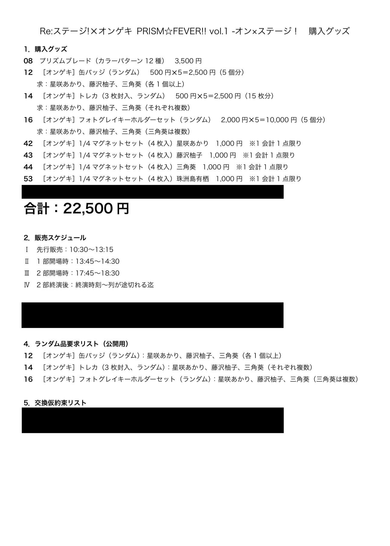 オンゲキ 1/4マグネットセット フォトグレイキーホルダーセット