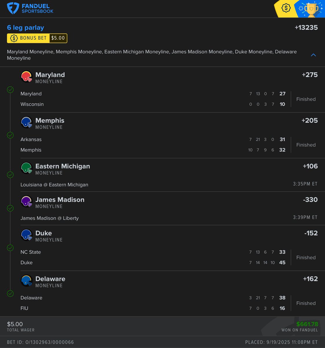 chiefsxbo's tweet photo. It's been a min, hope y'all been well. This new gambler just wanted to share his first win🙏 https://t.co/fyxiRl3mhu