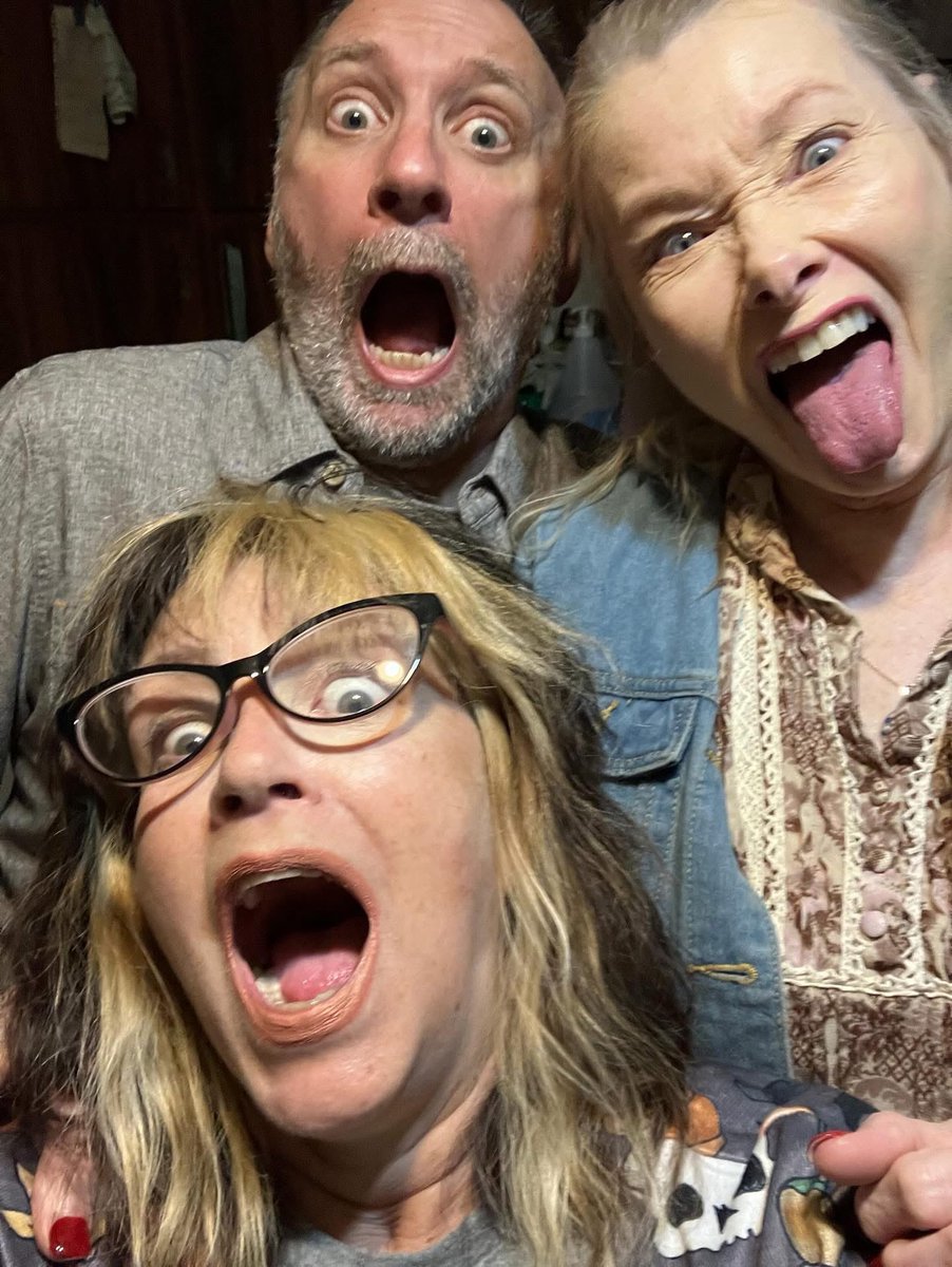 The amazing Debbie Rochon, the incredible Director, Tommy Graef and me finishing the final moments of JOURNAL OFTHE HOMUNCULUS. It will be a unique and fascinating film.