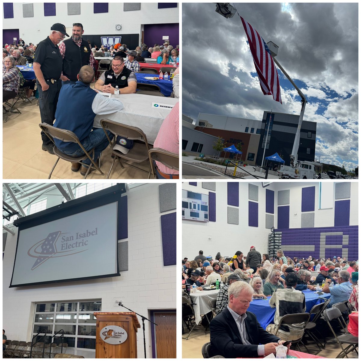 Had a great time in Walsenburg at the San Isabel Electric annual meeting. Good conversations with folks about energy costs, infrastructure, and how we keep our power reliable for the future.