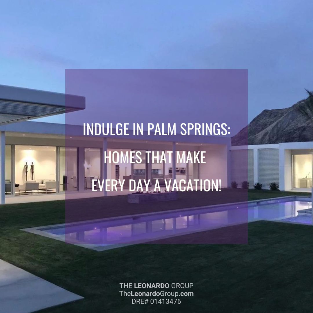 leonardoteam's tweet photo. Fall Into Palm Springs, Before Everyone Else Does - https://t.co/DLagMVBaHj https://t.co/tWiEcIIToL