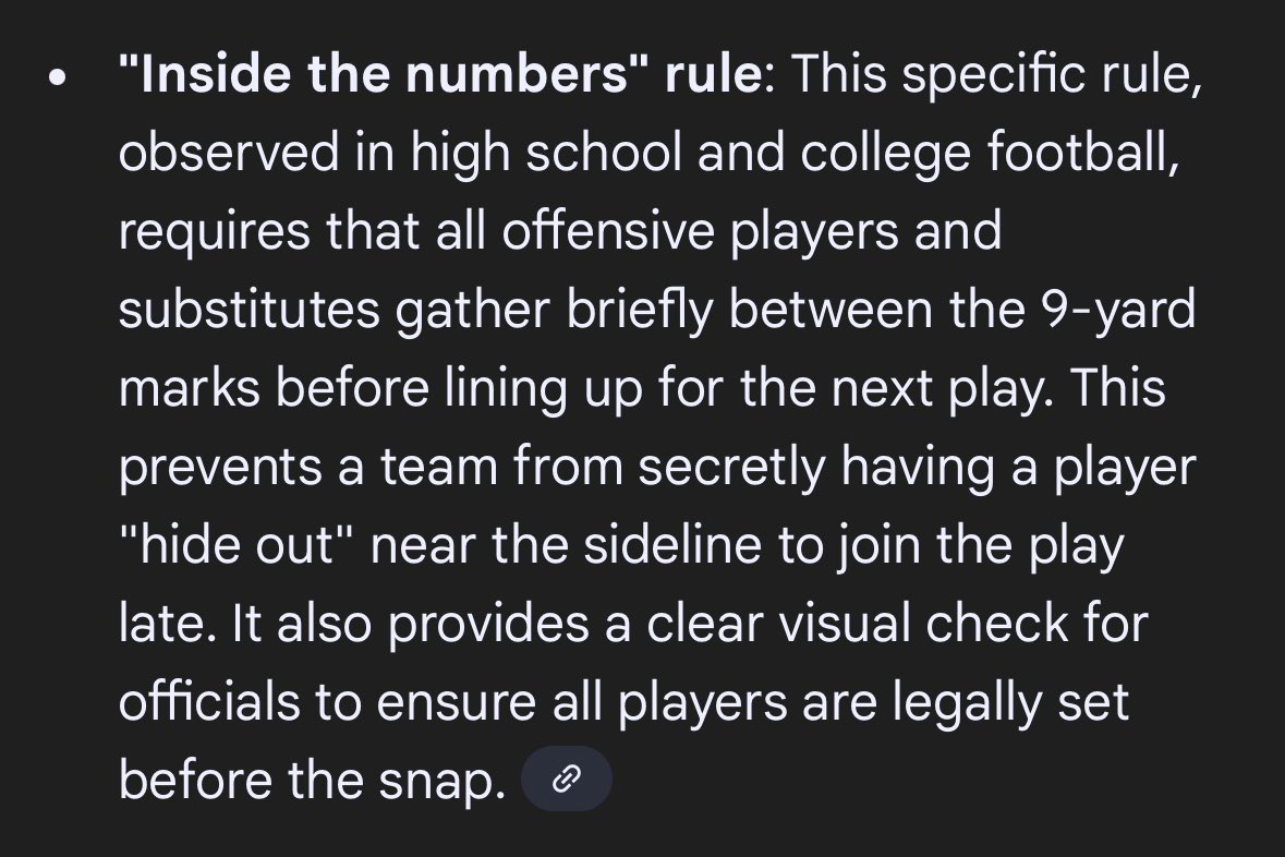 dbeckau's tweet photo. @TwitchyCoD @PwrofDixieland @GregSankey @SECOfficiating Player was outside the numbers before the ball was ‘set for play’ by the umpire. Should’ve been a penalty. https://t.co/XV9oYOfRXk
