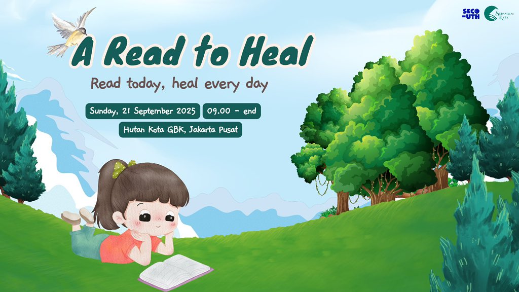 SEC0UTH's tweet image. ㅤ
Reading is the most healing thing we could do here.
Get ourselves ready for 𝐀 𝐑𝐄𝐀𝐃 𝐓𝐎 𝐇𝐄𝐀𝐋. 
ㅤ
#SECOUTHAction #SECOUTHIVITY
ㅤ