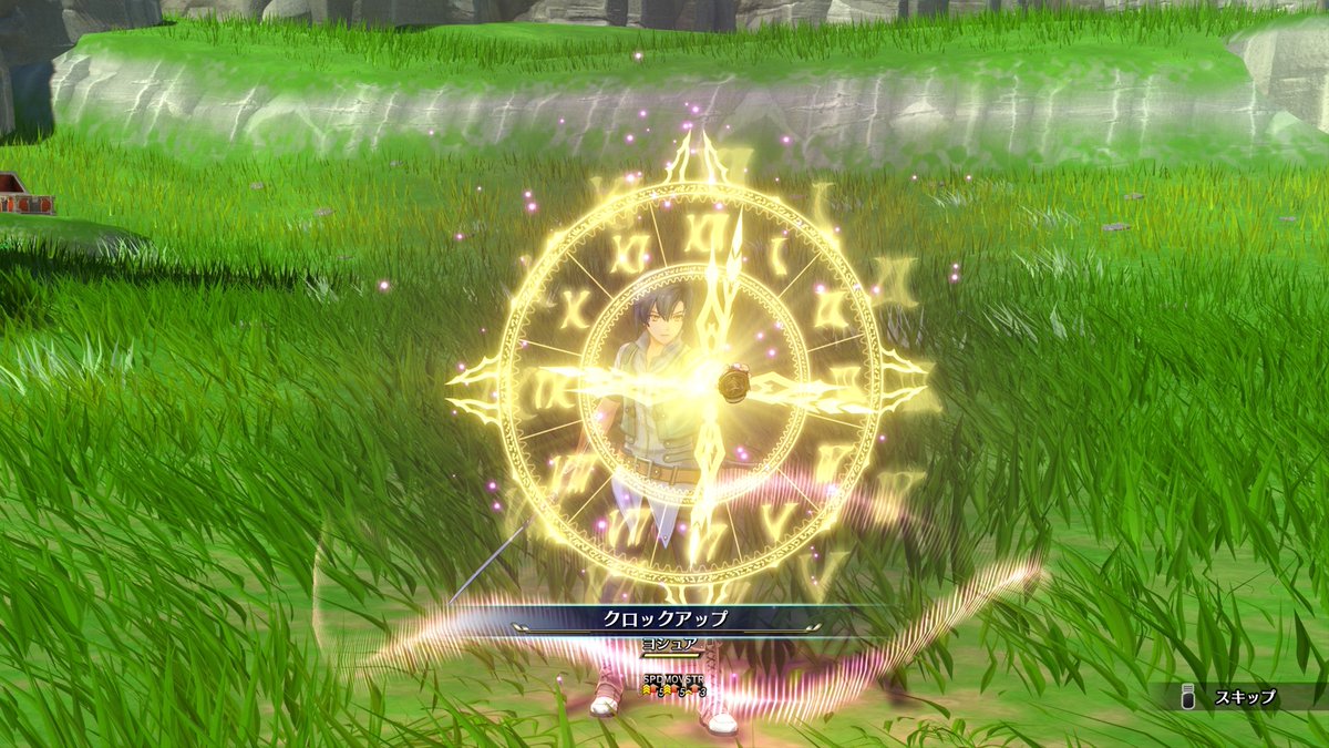 Aozann04's tweet image. > Start the fight
> I Clock Up
> Boss starts with enough Delay so Joshua gets another turn
> I Clock up
> Barely get another turn, use Flicker and Delay the boss
> I Clock Up
> I get ZERO ARTS
> I Clock Up
We're so fucking back.