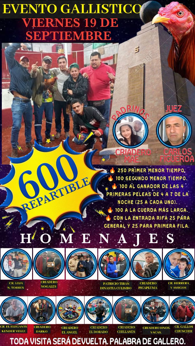 Acá se dieron las #PeleasDeGallos ayer en la gallera El Piojo (que ha sido clausurada varias veces) o sea mínimo ya pagó las multas, no?
 Fue la <a href="/UBAQuito/">Unidad de Bienestar Animal Quito</a>? Fue la <a href="/amcquito/">Agencia Metropolitana de Control</a>? Fue la <a href="/Inten_Pichincha/">Intendencia de Policía Pichincha</a>? Fue el concejal <a href="/campanaUIO/">Andrés Campaña</a>?