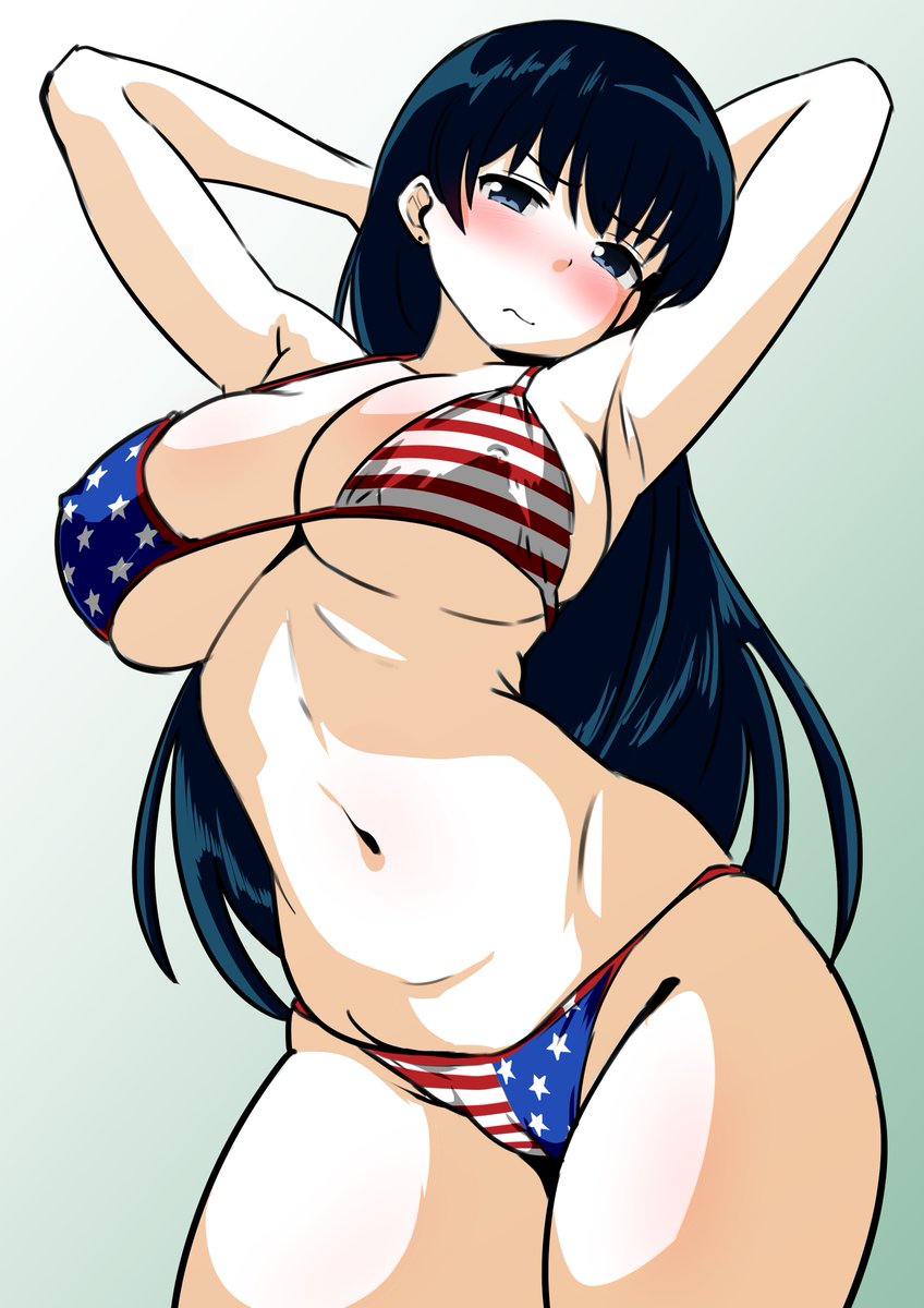 アメリカにいってる荒砥凪さんのイラスト
アニメがムッチムチすぎて
乳もうちょっとでかかったかな?ふともももうちょっと大きかったかな?
って疑心暗鬼になってくる 