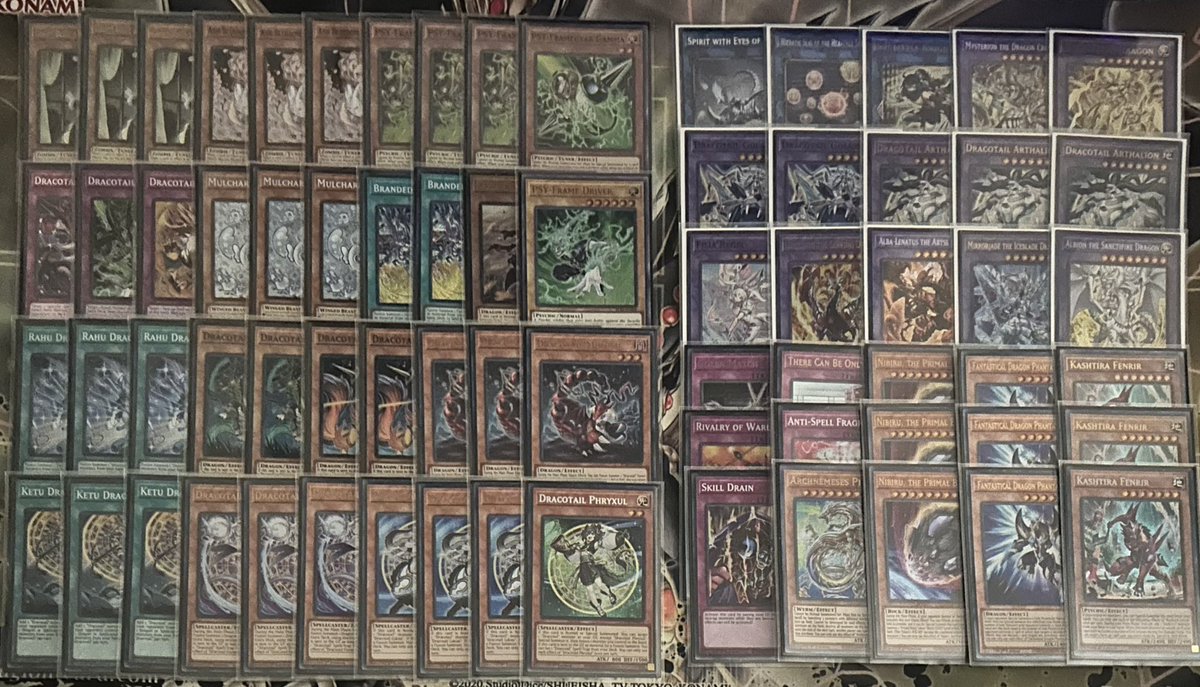 DOOD Prerelease
Dracotail

R1 Altergeist 2-0 ⭕️🎲⭕️
R2 Yummy Mitsurugi 2-1 ⭕️🎲⭕️
R3 Dracotail 2-1 ⭕️🎲⭕️