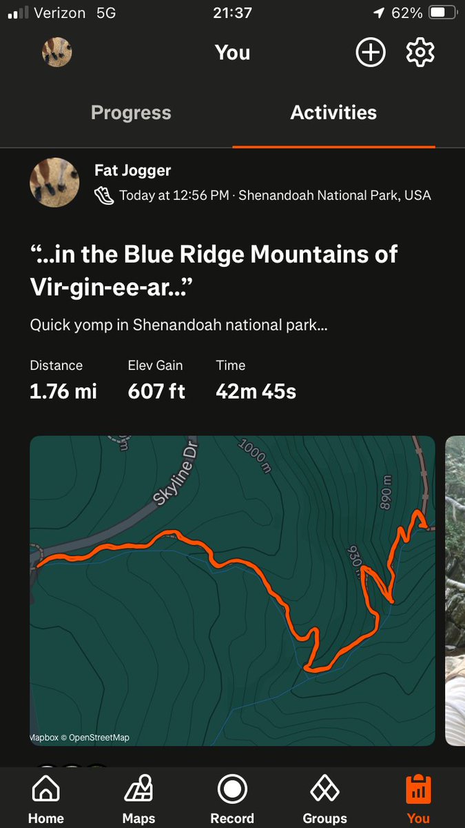 Fat Jogger (@fat_jogger) on Twitter photo The tour continues… <a href="/MindBodySoleUK/">Mind, Body & Sole</a>
#InTheBlueRidgeMountainsOfVir-gin-ee-ar… #FavouriteHat The tour continues… <a href="/MindBodySoleUK/">Mind, Body & Sole</a>
#InTheBlueRidgeMountainsOfVir-gin-ee-ar… #FavouriteHat