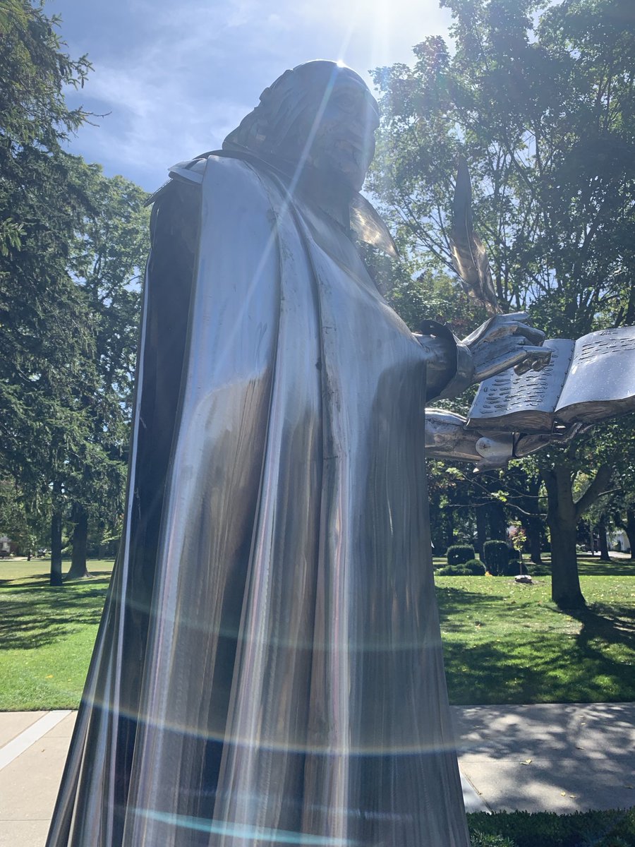 The bard in the sun at the Stratford Festival.