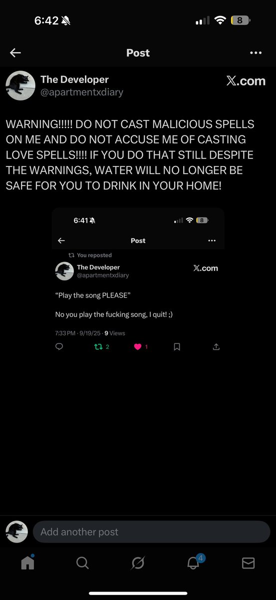ren_of_heavens4's tweet photo. #WARNING #THEDEVELOPER https://t.co/nlx3ChOUvu