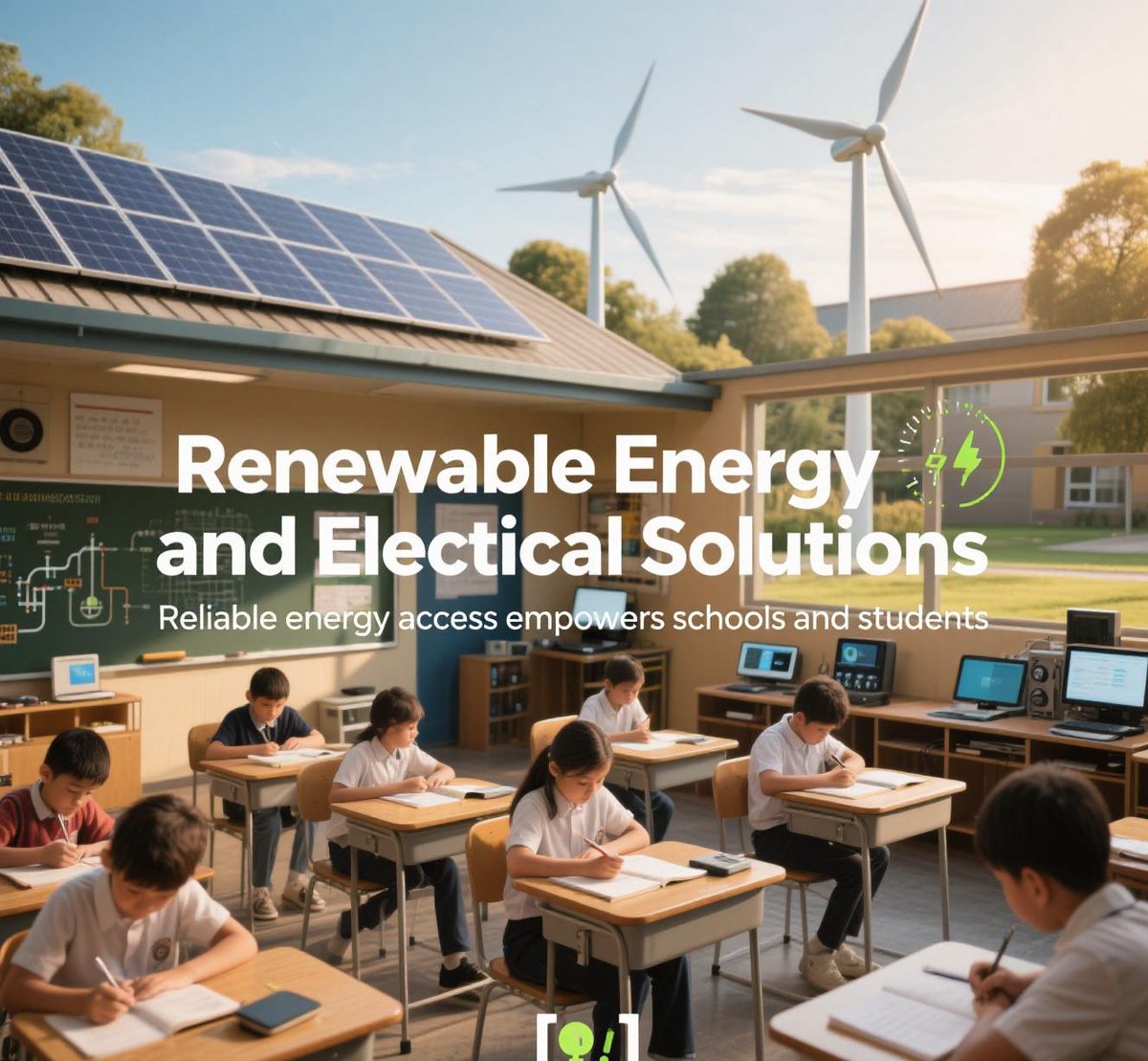 lynel0301's tweet photo. Renewable Energy and Electrical Solutions 

Reliable energy access empowers schools and students. 📚💡 #EducationPowered #EnergyForSchools

https://t.co/NrWhM4XDrc

@Kadertk40 
@maljefairi
@Khalifadr1111 https://t.co/m9ObINP5Gu