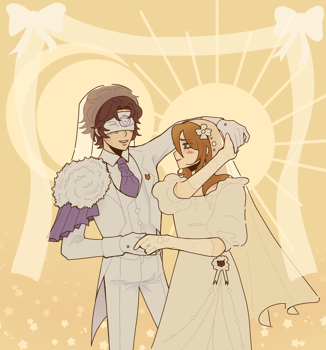 ZOMBNAIB's tweet photo. IM SORRY IM OVER A MONTH LATE MOOT 🥹 i got distracted grinding for cueist's s tier.. this piece also kicked my ass but thats unrelated #EliClark #yumeshiptwt https://t.co/ZcmAgHvYcs