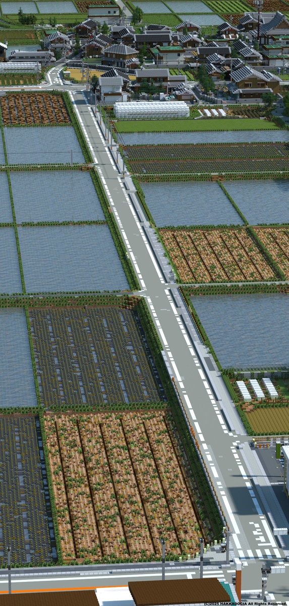 hakkahakka0518's tweet photo. Minecraft
いつもより縦長画像の町 https://t.co/pOA2P71YUk