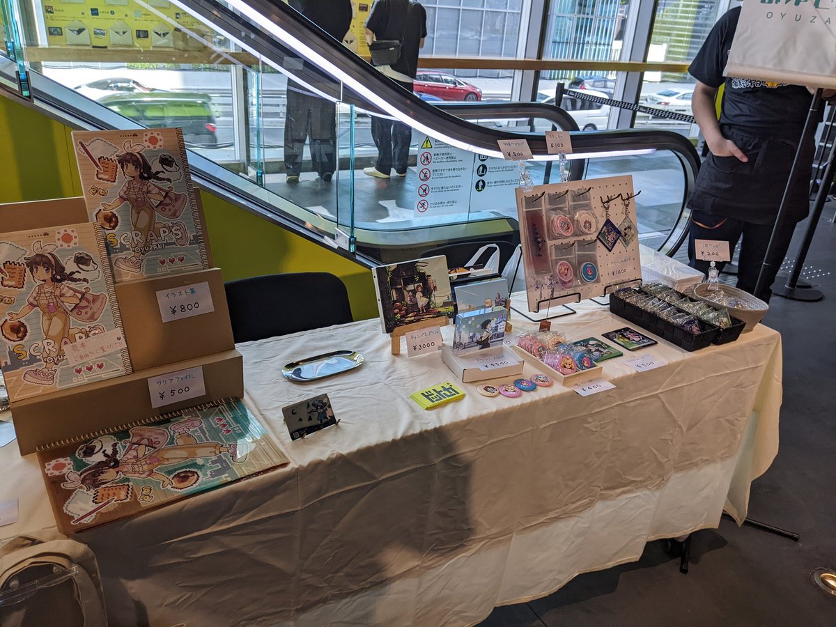 #shibuyaPixelArt2025 設営完了！今日はよろしくお願いします〜