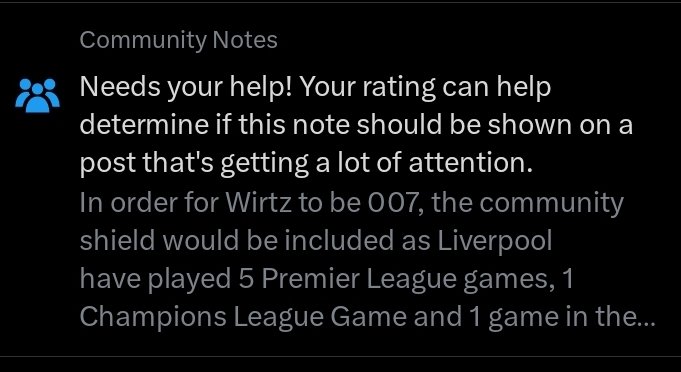Fuck off, community notes. You know I'm only interested in the shit you want me to ignore.