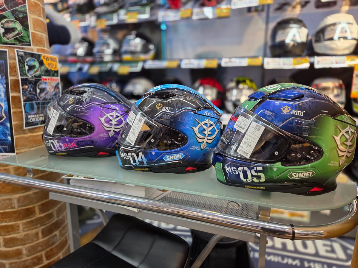 SHOEI Z-8 フルフェイスヘルメット「#機動戦士ガンダム THE ORIGIN