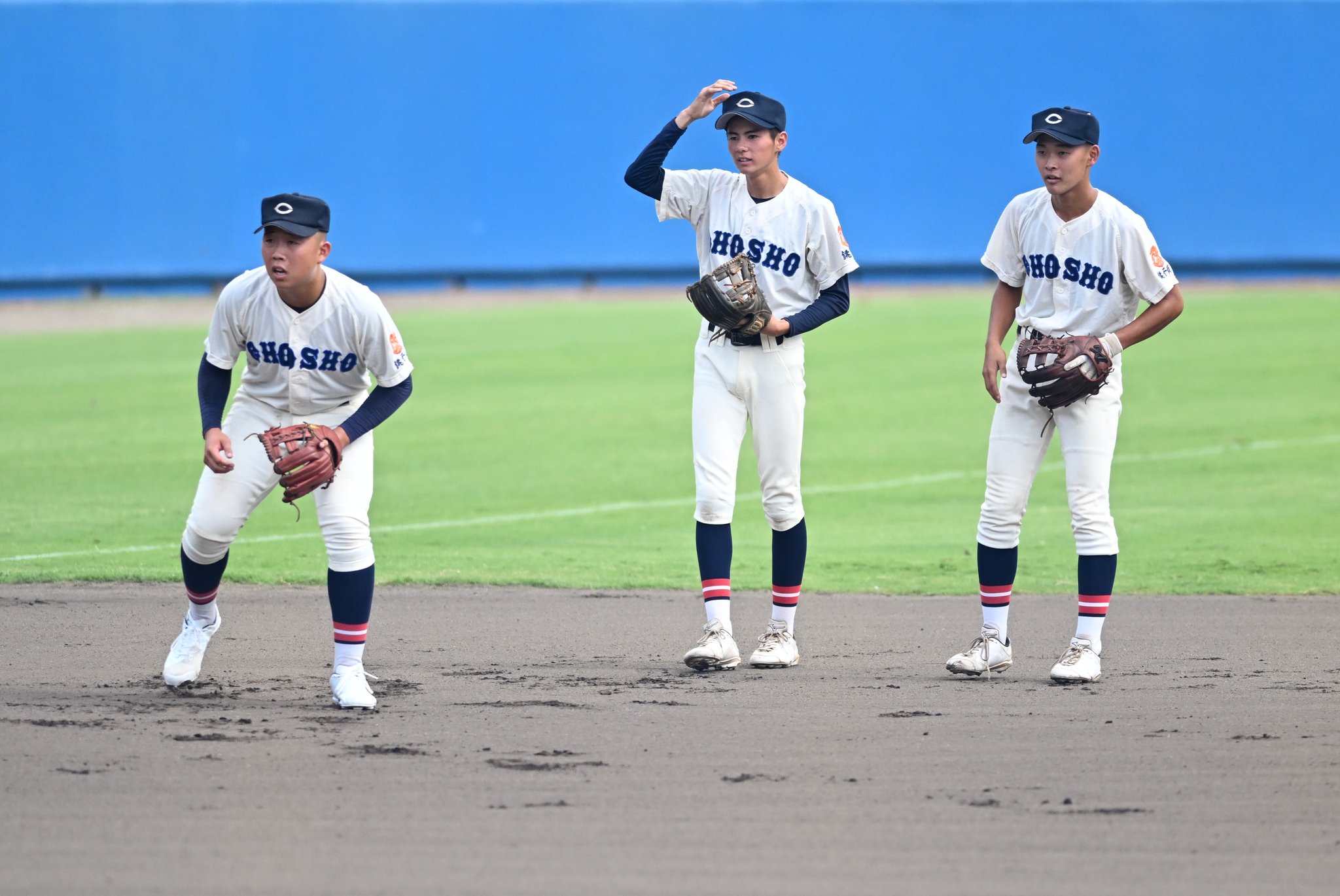 銚子商業 野球ユニフォーム 野球ユニホーム試合用銚子商業グレー